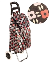 Хозяйственная сумка-тележка XY-091 цвет №2 цветочки